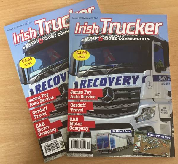 Irish Trucker magazine August 2017)